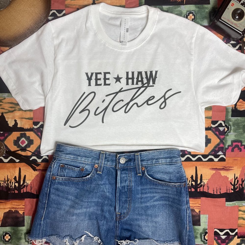YeeHaw Bs Crop Top